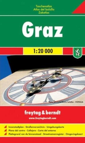 Product detail of TA 018 Graz kapesní atlas 1:20 000 / kapesní plán města