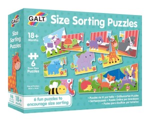 Product detail of Galt Puzzle – kdo je větší a kdo menší