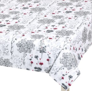 Product detail of Bellatex Ubrus DITA Větvičky šedá, 140 x 200 cm