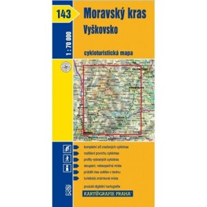Product detail of 1: 70T(143)-Moravský kras,Vyškovsko (cyklomapa)