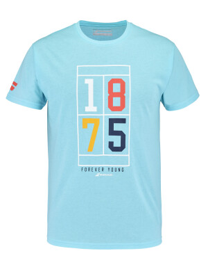 Product detail of Pánské tričko Babolat  Exercise Vintage Tee Men Angel Blue Heather M