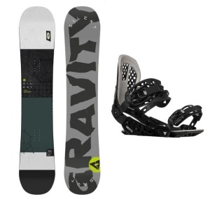 Product detail of Gravity Silent 23/24 pánský snowboard + Gravity G2 black vázání + sleva 500,- na příslušenství