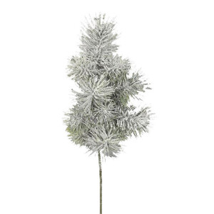 Product detail of Umělá zasněžená větev Borovice s glitry, 55 cm