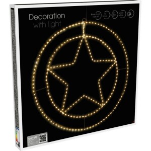 Product detail of Vánoční závěsná LED dekorace Trinket Star 270 LED, 52 cm