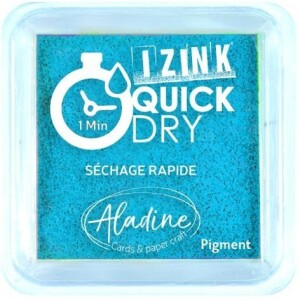 Product detail of Razítkovací polštářek IZINK Quick Dry rychleschnoucí - tyrkysový