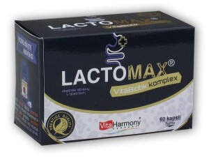 Product detail of VitaHarmony Lactomax Double 4mld.+ B komplex 60 kapslí