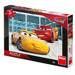 Product detail of Auta 3 - Příprava: puzzle 48 dílků - Dino