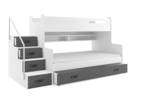 Product detail of BMS Dětská patrová postel MAX 3 Barva: Šedá