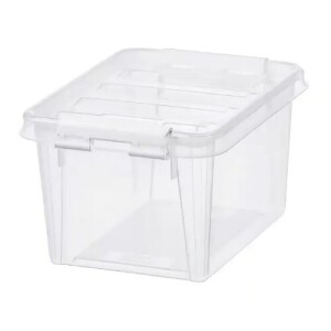 Product detail of SmartStore Úložný box s bílými klipy Classic, 1,5 l, 1,5 l