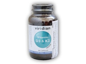 Product detail of Viridian Vitamin D3 K2 90 kapslí