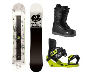 Product detail of Gravity Madball 24/25 snowboard + Gravity Indy lime/black vázání + Gravity Void black/grey boty