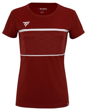 Product detail of Dámské tričko Tecnifibre  Club Tech Tee Cardinal S