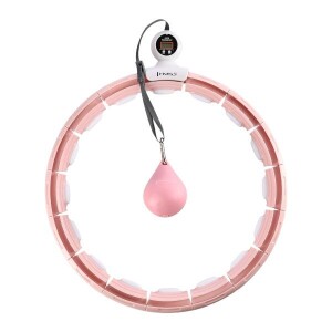 Product detail of HMS Masážní hula hoop HHM15 se závažím, magnety a počítadlem růžová