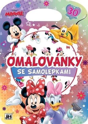 Product detail of Minnie - Omalovánky se samolepkami, 1.  vydání