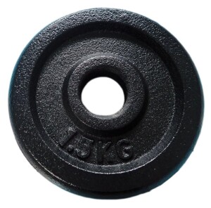 Product detail of Acra Litinový kotouč (závaží) na činky 1,5kg - 25mm