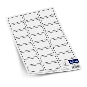 Product detail of Orion Samolepky na kořenky WHITELINE obd. prázdné 2 x 23 ks
