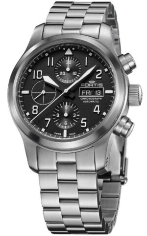 Product detail of Fortis Aeromaster Steel Chronograph F4040000