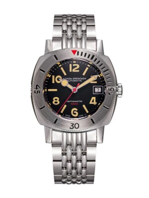 Product detail of Nivada Grenchen Depthmaster Numerals Black - Beads of Rice