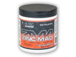 Product detail of Hi Tec Nutrition Zinc Mag 120 kapslí