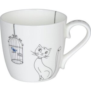 Product detail of Hrnek - Kočka a ptáček v kleci / Cats and Birds