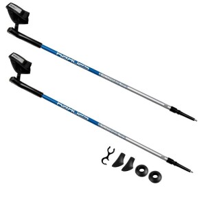 Product detail of Spokey MEADOW Hole Nordic Walking 2-dílné, systém anti-shock, stříbrno-modré