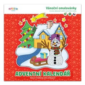 Product detail of Vánoční omalovánky - Adventní kalendář