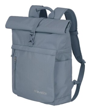 Product detail of Travelite Basics Roll-up Backpack Smoke blue batoh