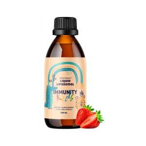 Product detail of BrainMax Dětský lipozomální komplex vitamínů, pro podporu imunity, jahoda, 200 ml