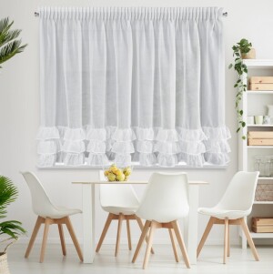 Product detail of ArtFir Záclona DANI 2 P | bílá 400 x 150 cm
