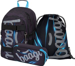 Product detail of BAAGL 3 SET Skate Bluelight: batoh, penál, sáček