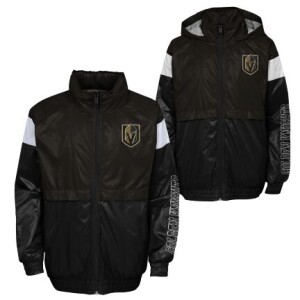Product detail of Outerstuff dětská bunda Vegas Golden Knights Goal Line Stance Full-Zip Windbreaker