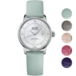 Product detail of Mido Baroncelli Signature Lady Colours M037.207.16.106.00