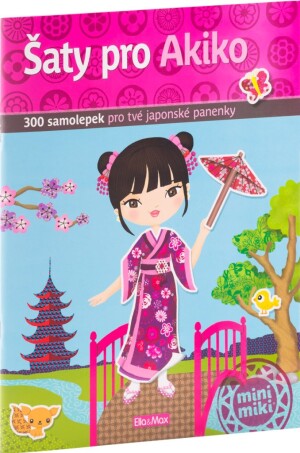 Product detail of Šaty pro Akiko - kniha samolepek - Julie Camel