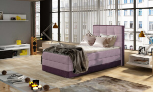 Product detail of Artelta Jednolůžková postel ASTER 90 | levá 90 x 200 cm Barva ASTER 90: Soro 61/Soro 65
