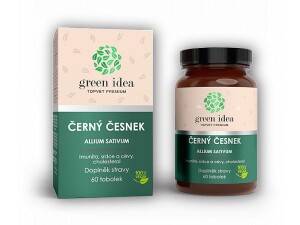 Product detail of Green Idea Černý česnek vegan 500mg 60 tobolek