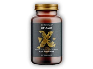 Product detail of BrainMax Chaga extrakt 500mg 100 rostlinných kapslí