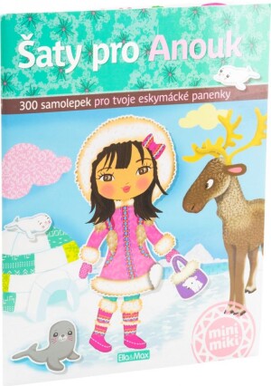Product detail of Šaty pro Anouk - kniha samolepek - Julie Camel
