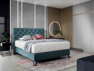 Product detail of Artelta Manželská postel CORTINA Boxspring | 180 x 200 cm Barva: Monolith 76