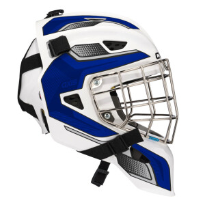 Product detail of Brankářská hokejová maska CCM Axis F5 CCE White/Royal Žák (youth)