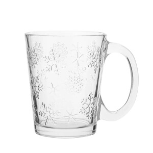 Product detail of Altom Skleněný hrnek Snowflakes 300 ml