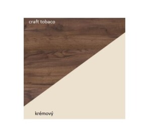 Product detail of ArtCross Obývací stěna VIKI Barva: craft tobaco / krémový
