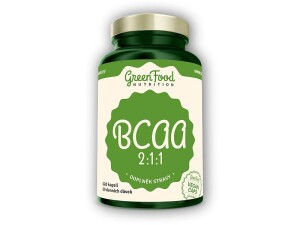 Product detail of GreenFood Nutrition BCAA 2:1:1 120 vegan kapslí