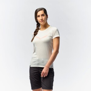 Product detail of Salewa Solid Dry W SS Tee white