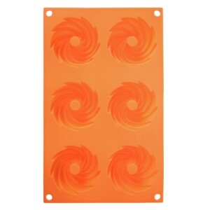 Product detail of Orion Silikonová forma na věnečky, oranžová