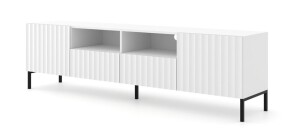 Product detail of ARTBm Tv stolek WAVE 200 | 2D2S Provedení: Bílá mat / černé nohy
