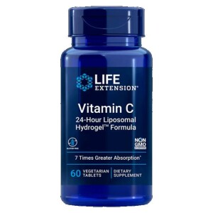Product detail of Life Extension Vitamin C 24-Hour Liposomal Hydrogel Formula 60 tablet