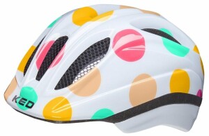 Product detail of Ked Meggy II Trend dots colorful cyklistická přilba