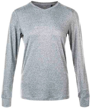 Product detail of Dámské tričko Endurance  Kusina Melange Sustainable LS Tee Grey 38