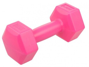 Product detail of Lifefit Vinylová činka 1 x 1 kg růžová