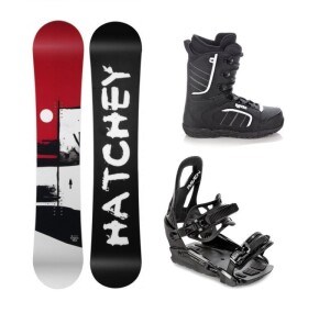 Product detail of Hatchey Legacy snowboard + Raven S230 Black snowboardové vázání + Raven Target snowboardová obuv